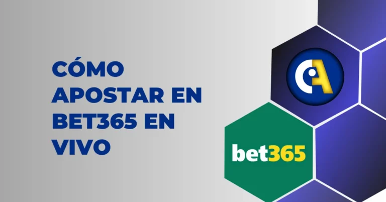 Como apostar en directo en Bet365