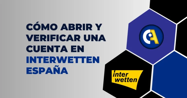 Abrir y verificar una cuenta en interwetten