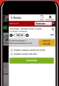 Apostar en Caliente a través de su boleto de apuestas